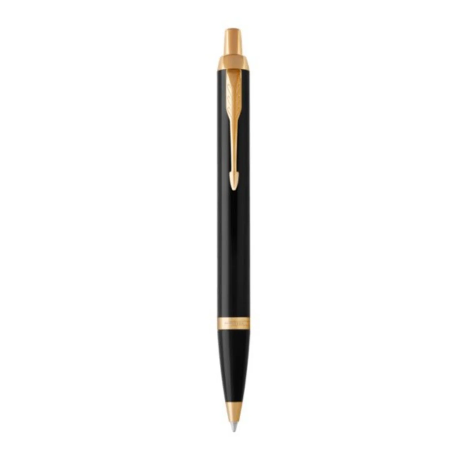 Parker Pen IM Black Lacquer Gold Trim - Add Personalisation - Image 3